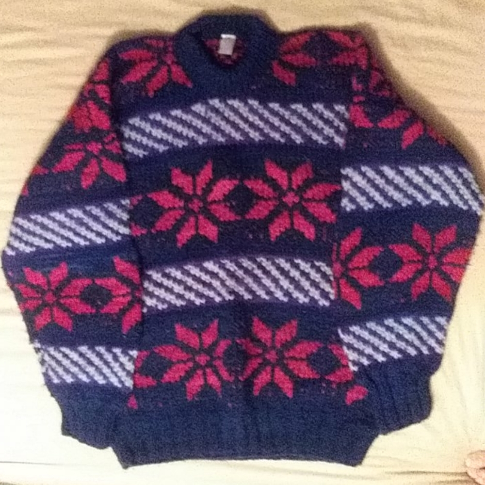 Vintage 90s Wool Ecuador Sweater